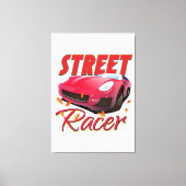Straatracer Canvas Afdruk (Voorkant)