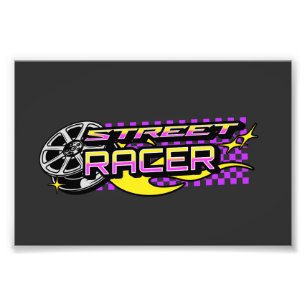 STRAATRACERS BRANDEN WIELCLUB FOTO AFDRUK