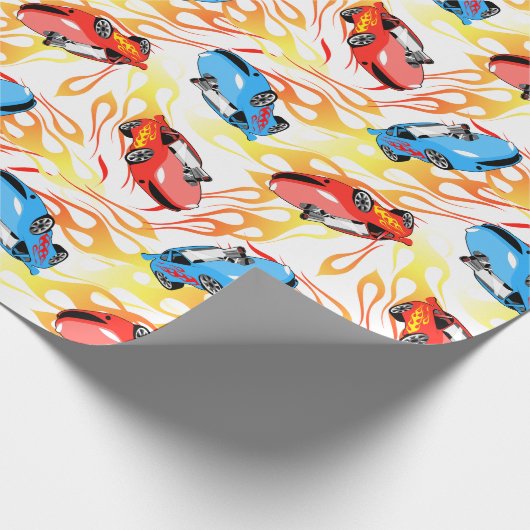 Straatrennen Cadeaupapier (Hoek)