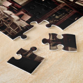 Straatrestaurant, Parijs, Frankrijk Legpuzzel (Zijkant)