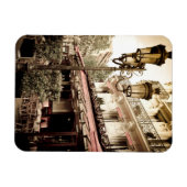 Straatrestaurant, Parijs, Frankrijk Magneet (Horizontaal)