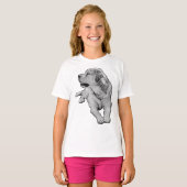 Straatrust in kleine tinten t-shirt (Voorkant volledig)