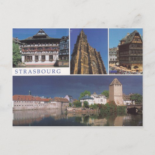 Straatsburg #2 - Briefkaart (Voorkant)