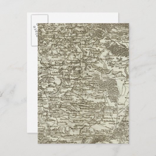 Straatsburg Briefkaart (Voorkant / Achterkant)