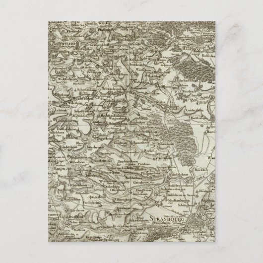 Straatsburg Briefkaart (Voorkant)