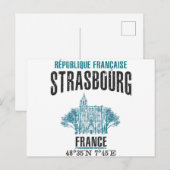 Straatsburg Briefkaart (Voorkant / Achterkant)