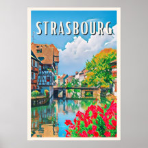Straatsburg Foto van Vintage