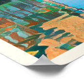 Straatsburg Foto van Vintage Poster (Hoek)