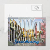 Straatsburg, Frankrijk Briefkaart (Voorkant / Achterkant)