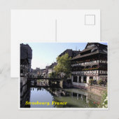 Straatsburg, Frankrijk Briefkaart (Voorkant / Achterkant)
