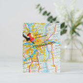 Straatsburg, Frankrijk Briefkaart (Staand voorkant)