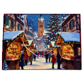 Straatsburg, Frankrijk Kerstmis   Groot Cadeauzakje (Voorkant)