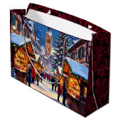 Straatsburg, Frankrijk Kerstmis   Groot Cadeauzakje (Achterkant Gekanteld)