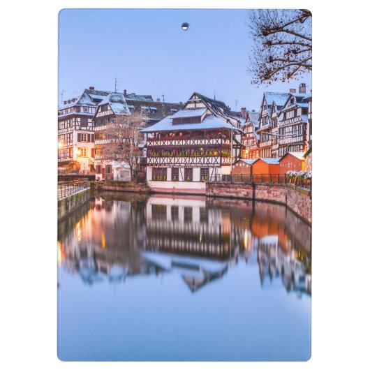 Straatsburg Frankrijk Klembord (Achterkant)