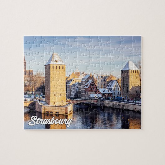 Straatsburg, Frankrijk Legpuzzel (Horizontaal)