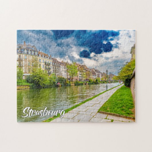 Straatsburg, Frankrijk Legpuzzel (Horizontaal)