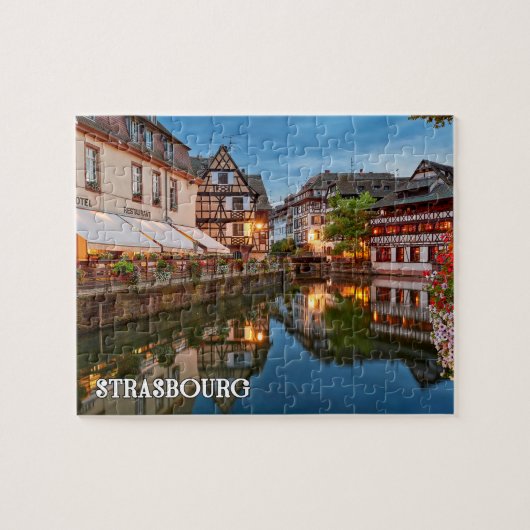 Straatsburg, Frankrijk Legpuzzel (Horizontaal)