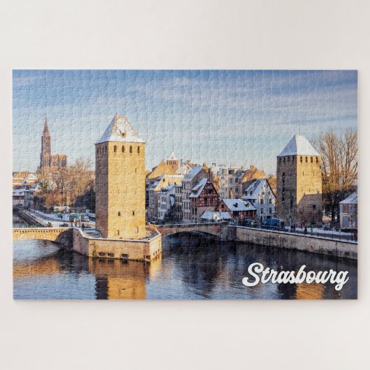 Straatsburg, Frankrijk Legpuzzel (Horizontaal)