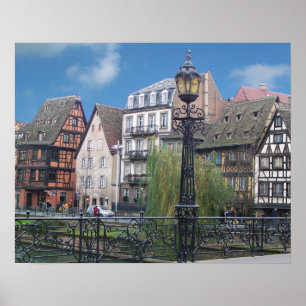 Straatsburg Frankrijk Poster