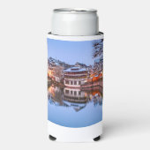 Straatsburg Frankrijk Seltzer Blikjeskoeler (Seltzer Voorkant)