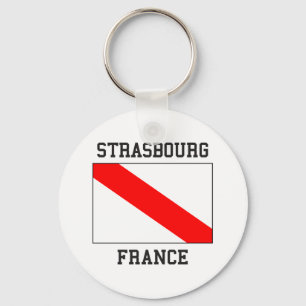 Straatsburg Frankrijk Sleutelhanger