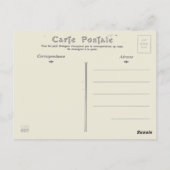 Straatsburg Historische afbeelding van het centrum Briefkaart (Achterkant)