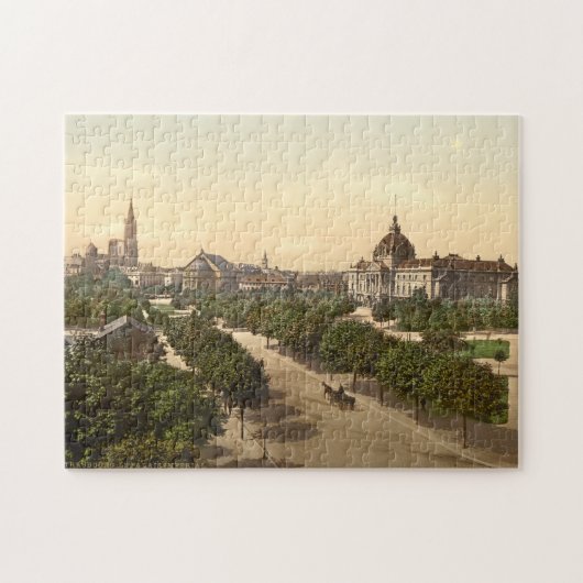 Straatsburg II, Elzas, Frankrijk Legpuzzel (Horizontaal)