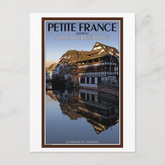 Straatsburg - Ill River Reflections Briefkaart (Voorkant)