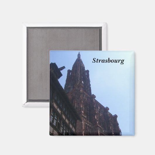 Straatsburg - magneet (Voorkant / Achterkant)