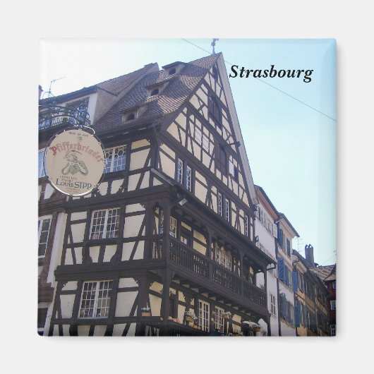 Straatsburg - magneet (Voorkant)