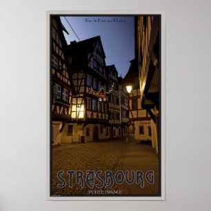 Straatsburg - Petite France Early Morning Poster