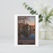 Straatsburg - Petite France Sunrise Briefkaart (Staand voorkant)