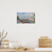 Straatsburg - Pont Neuf en Seine 1905 Poster (Keuken)