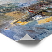 Straatsburg - Pont Neuf en Seine 1905 Poster (Hoek)