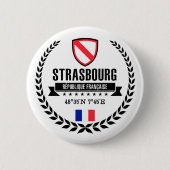 Straatsburg Ronde Button 5,7 Cm (Voorkant)