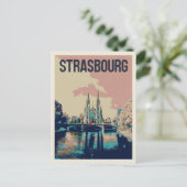 Straatsburg Sint-Paul Kerk afbeelding Frankrijk Briefkaart (Staand voorkant)