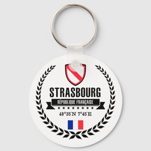 Straatsburg Sleutelhanger (Voorkant)