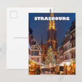 Straatsburg The Capital of Christmas Briefkaart (Voorkant / Achterkant)