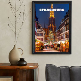 Straatsburg The Capital of Christmas Perfect Poster
