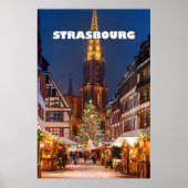 Straatsburg The Capital of Christmas Poster (Voorkant)