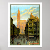 Straatsburg Vintage Revel Poster (Voorkant)