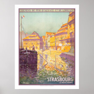 Straatsburg Vintage Revel Poster