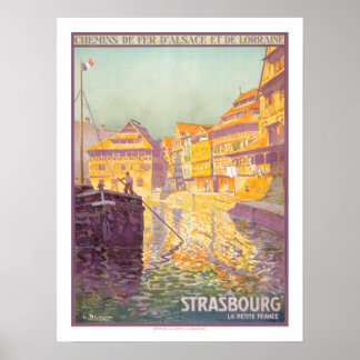 Straatsburg Vintage Revel Poster