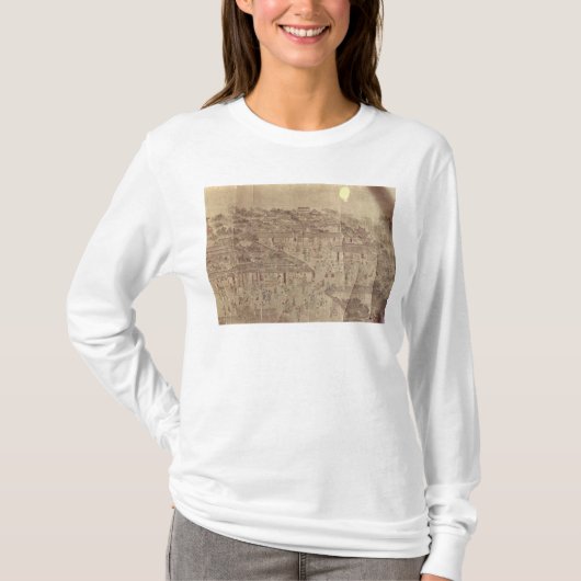 Straatscène, Chinees, Ming Dynasty T-shirt (Voorkant)