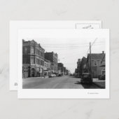 Straatscène in Port Townsend, WA-foto Briefkaart (Voorkant / Achterkant)