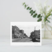 Straatscène in Port Townsend, WA-foto Briefkaart (Staand voorkant)