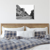 Straatscène in Port Townsend, WA-foto Canvas Afdruk (Insitu (Slaapkamer))