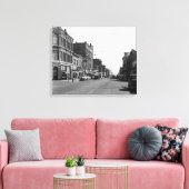 Straatscène in Port Townsend, WA-foto Canvas Afdruk (Insitu (Woonkamer))