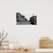 Straatscène in Port Townsend, WA-foto Poster (Keuken)