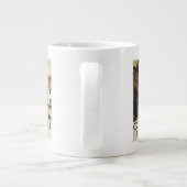 Straatscène met twee Mannen Grote Koffiekop (Achterkant)